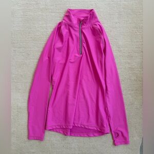 Women's Pink Quarter-Zip Jacket